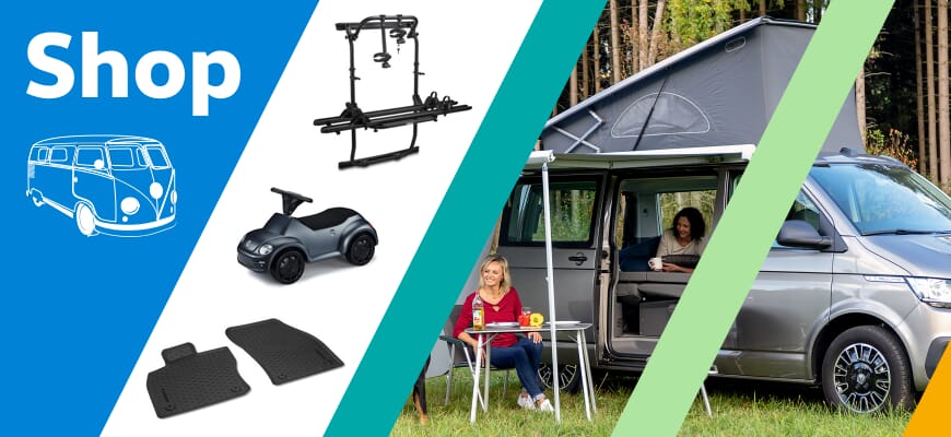 MAHAG Volkswagen & California Zubehör Shop Banner