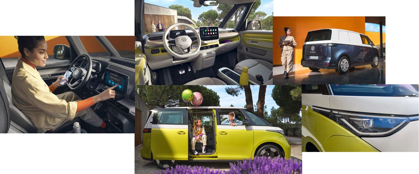 VW ID Buzz Bild Collage