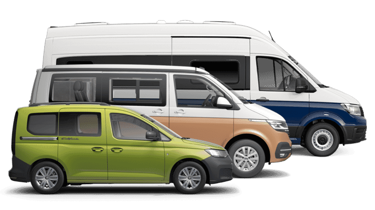 Volkswagen Frezeitfahrzeuge und Reisemobil Sortiment California
