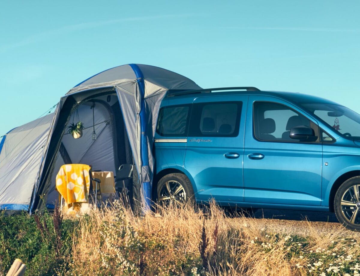Volkswagen Caddy California Heckzelt