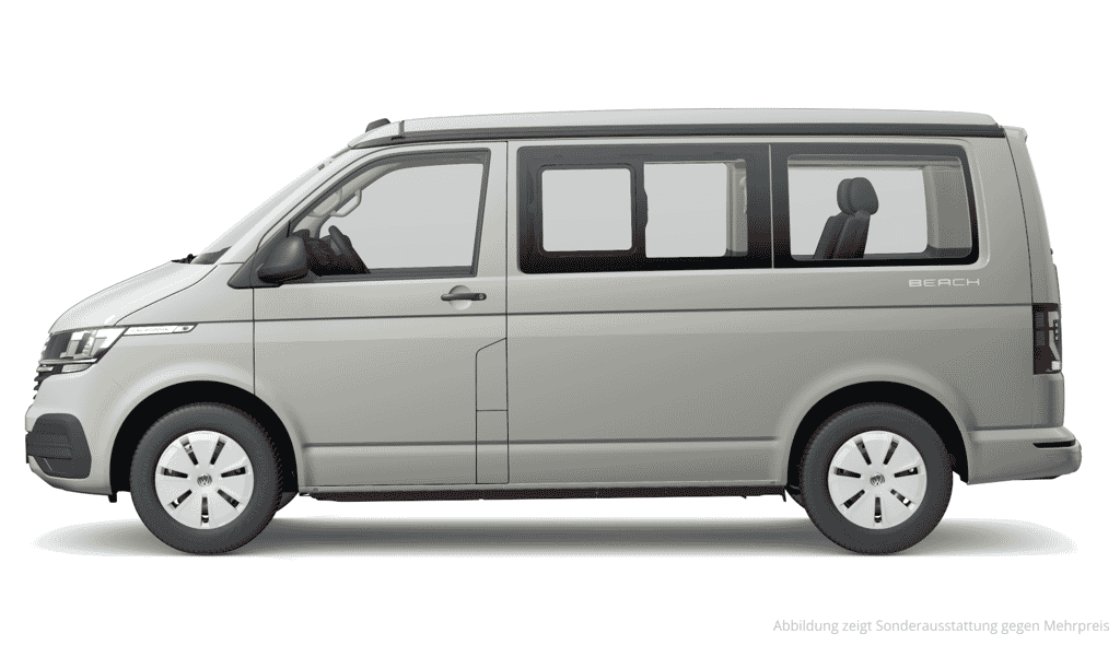 Volkswagen California 6.1 Beach Camper Lackierung Ascottgrau