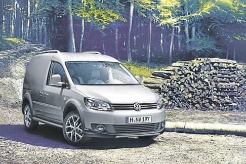 Cross-Paket für den Caddy Tramper feiert Premiere auf dem Caravan Salon in Düsseldorf