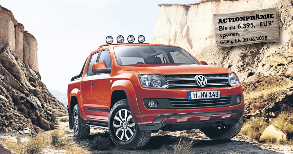 Bild zu VW Amarok Aktionsprämie