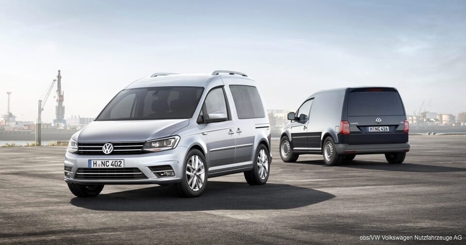 Bild von zwei VW Caddy