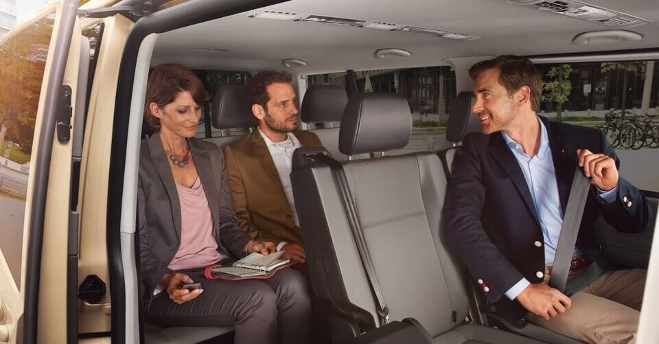 Bild von VW Caravelle als Taxi