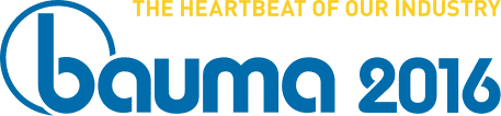 Die bauma 2016 in München ist die Weltleitmesse der Bauindustrie und belegt mit insgesamt 605.000 Quadratmetern das gesamte Münchner Messegelände.
