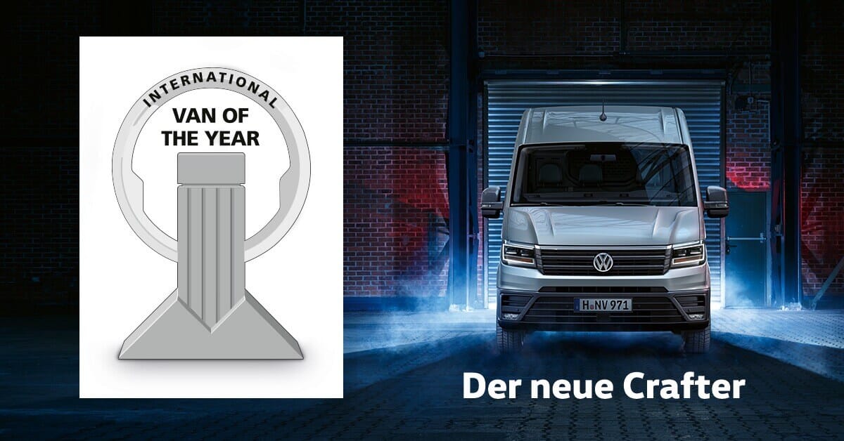 Der neue Crafter ist International Van of the Year 2017