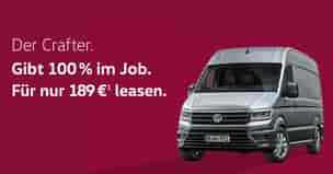 Volkswagen Crafter für 189 € im Monat Leasing Angebot