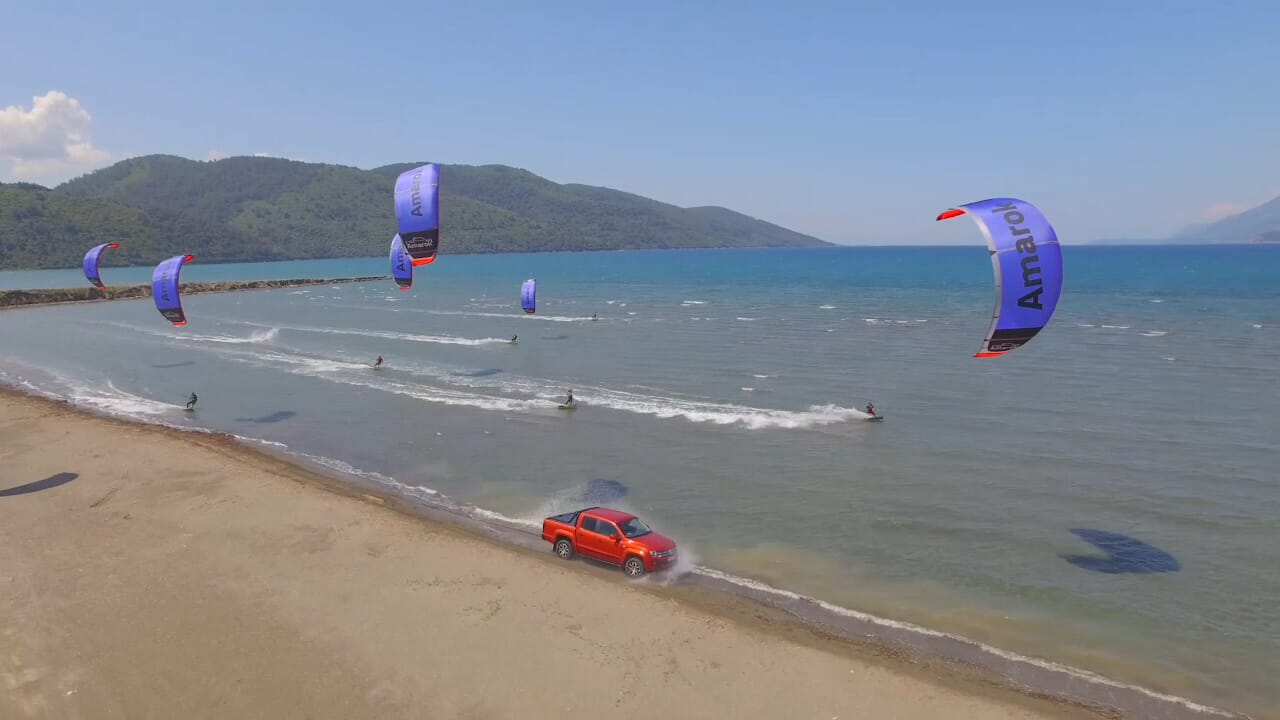 VW Amarok Kitesurfen