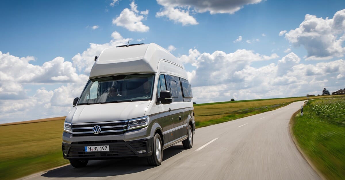 Der neue California auf volkswagen Crafter Basis. Der Grand California 600.