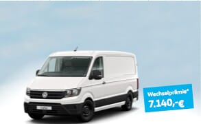 Umweltprämie und Wechselprämie Volkswagen Crafter München