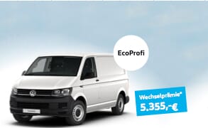 Umweltprämie und Wechselprämie Volkswagen Transporter München