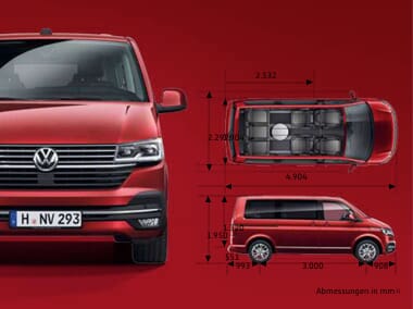 VW Multivan 6.1 Highline Serienausstattung