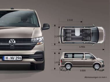 VW Multivan 6.1 Trendline Serienausstattung