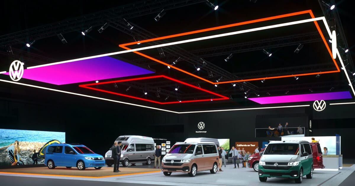 Volkswagen Virtuelle Messe für Reisemobile