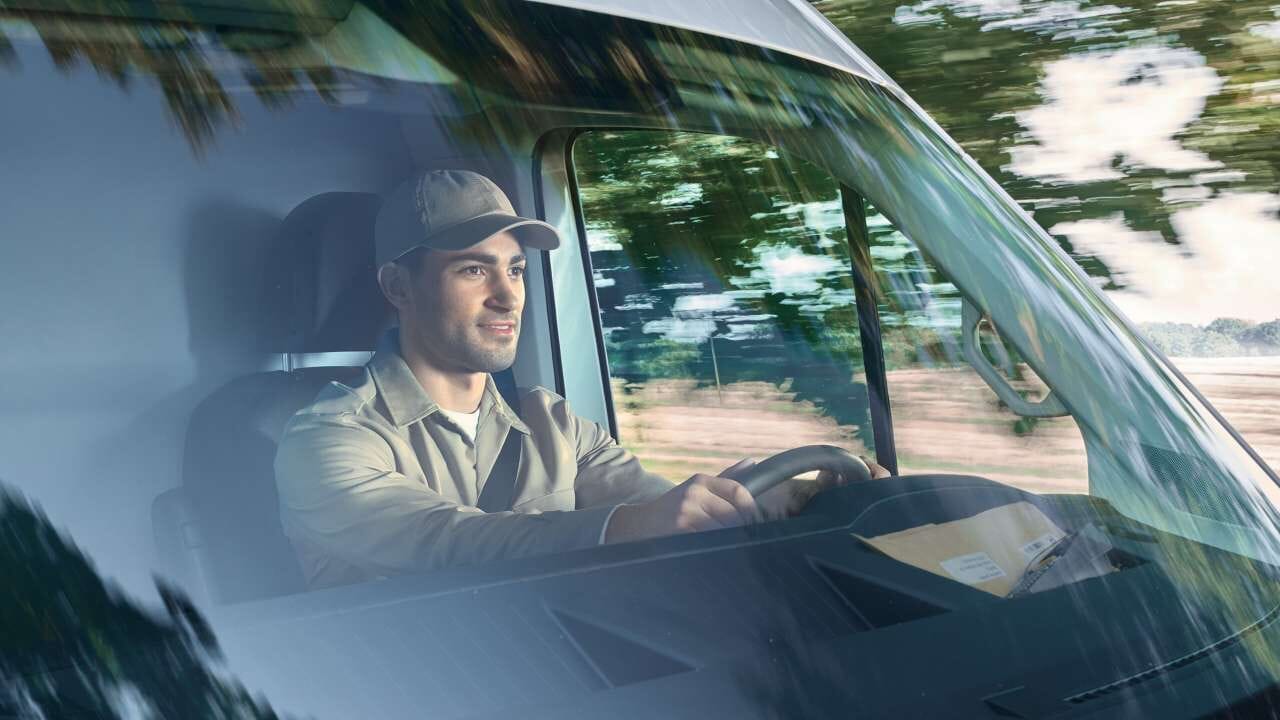 Volkswagen Crafter mit Berufsfahrer