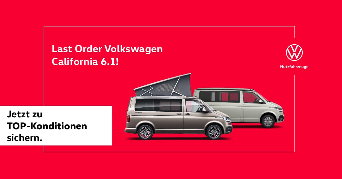 Last Order Volkswagen California