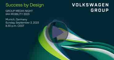 Success by Design - die Volkswagen Group IAA 2023 Media Night