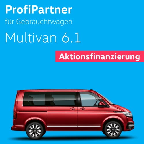 VW Multivan 6.1 Gebrauchtwagen und Jahreswagen Finanzierungs-Aktion von MAHAG Volkswagen Nutzfahrzeuge Profi Partner für Gebrauchtwagen.