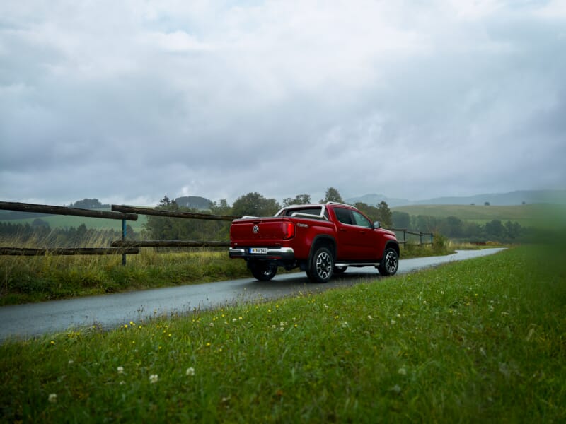 Volkswagen Amarok unterwegs.