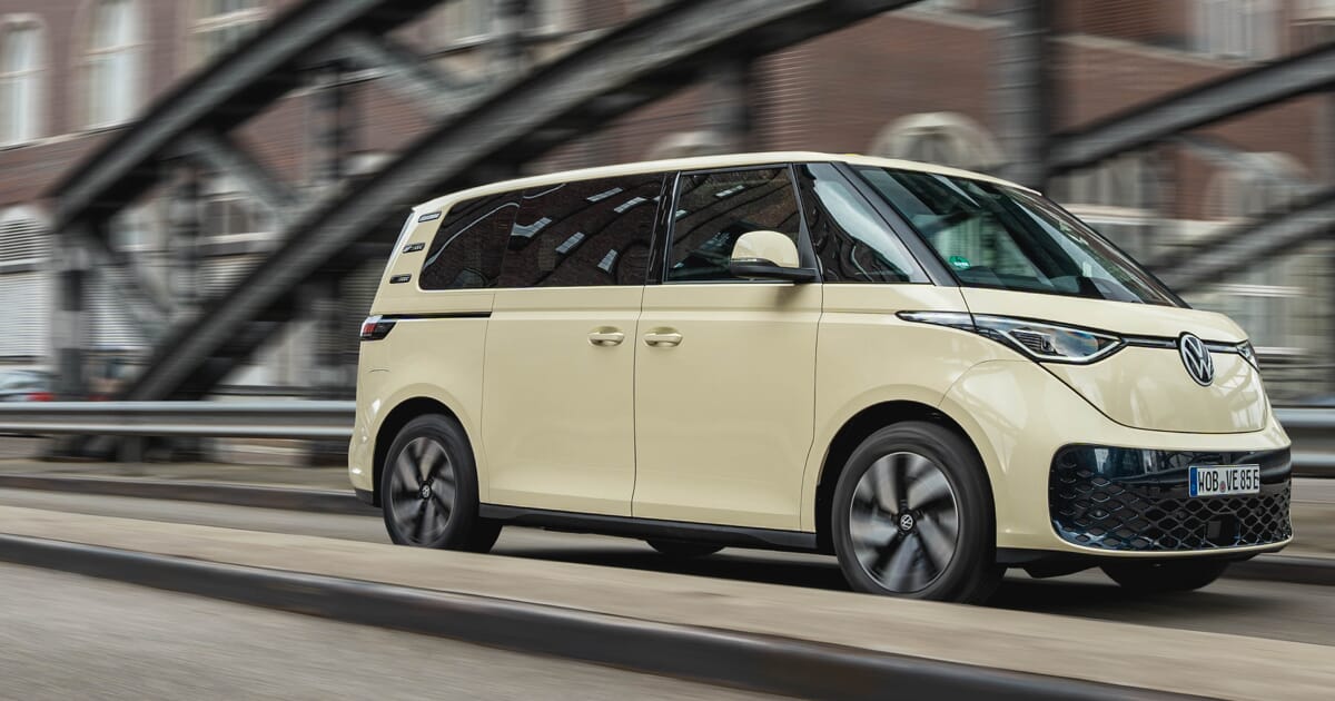 Der VW ID. Buzz als Elektrotaxi.