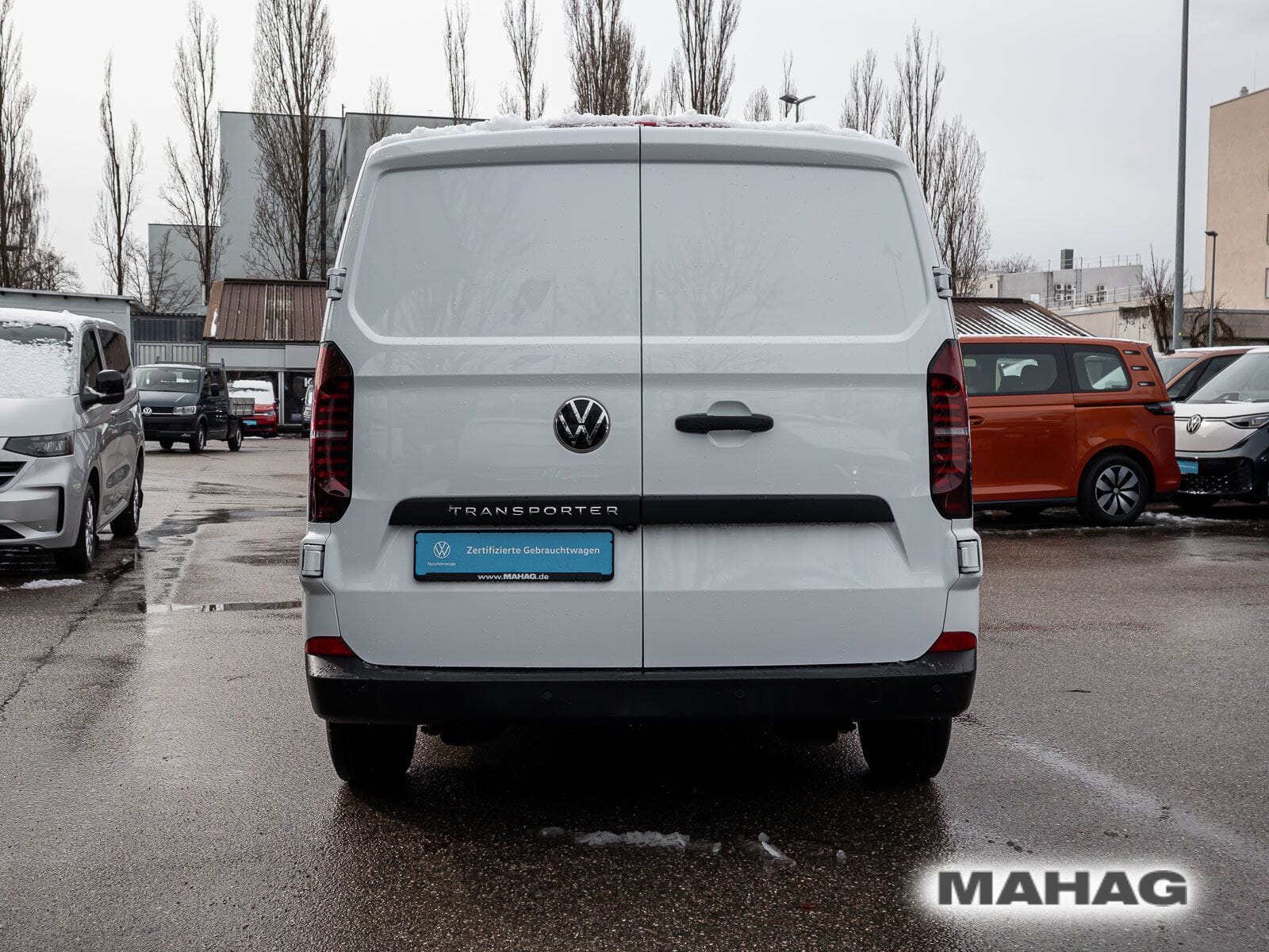 Fahrzeugabbildung Volkswagen Transporter Kasten langer Radstand