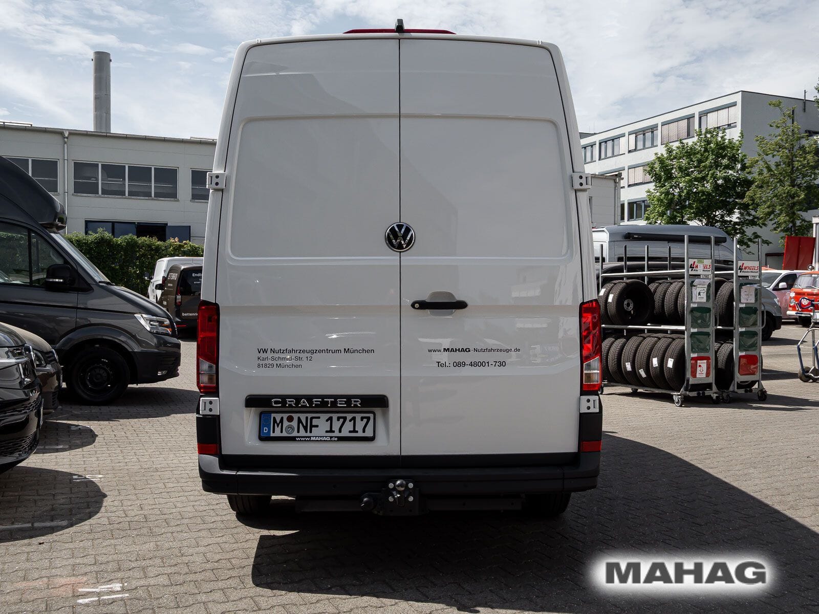 Fahrzeugabbildung Volkswagen Crafter 35 Kasten 2,0 l 103 kW Frontantr ieb 8-G