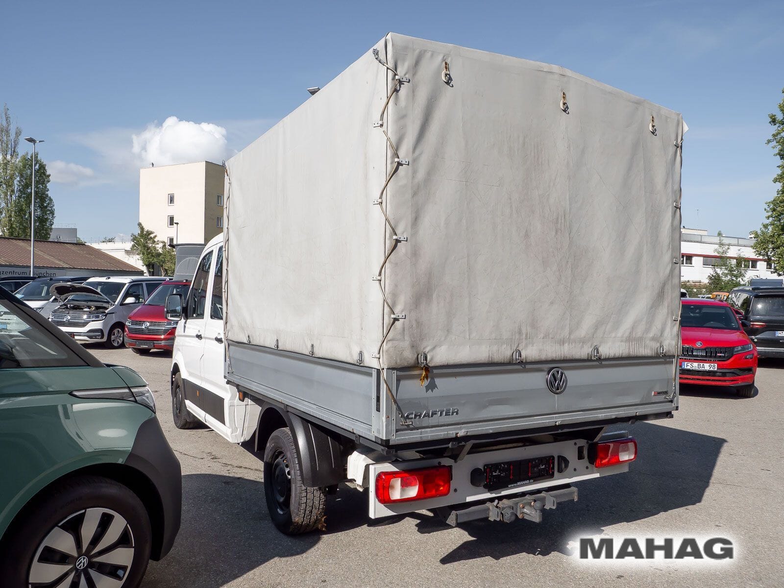 Fahrzeugabbildung Volkswagen Crafter Doppelkabine 4motion