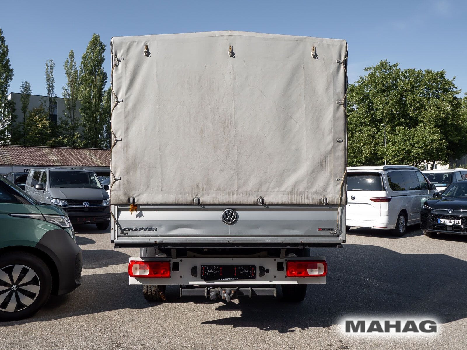 Fahrzeugabbildung Volkswagen Crafter Doppelkabine 4motion
