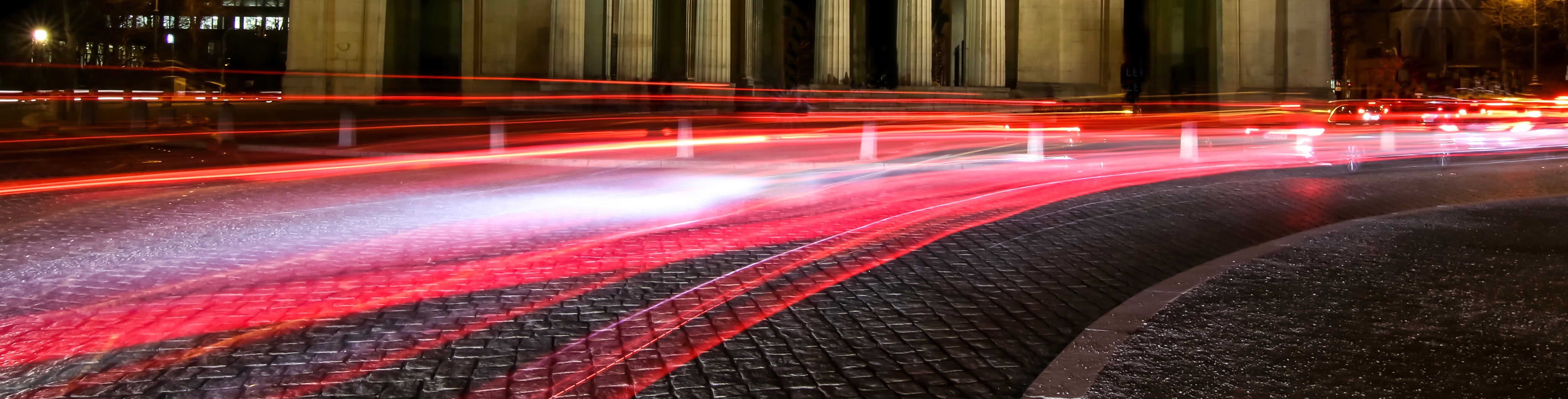 Strassen-motiv muenchen odeonsplatz