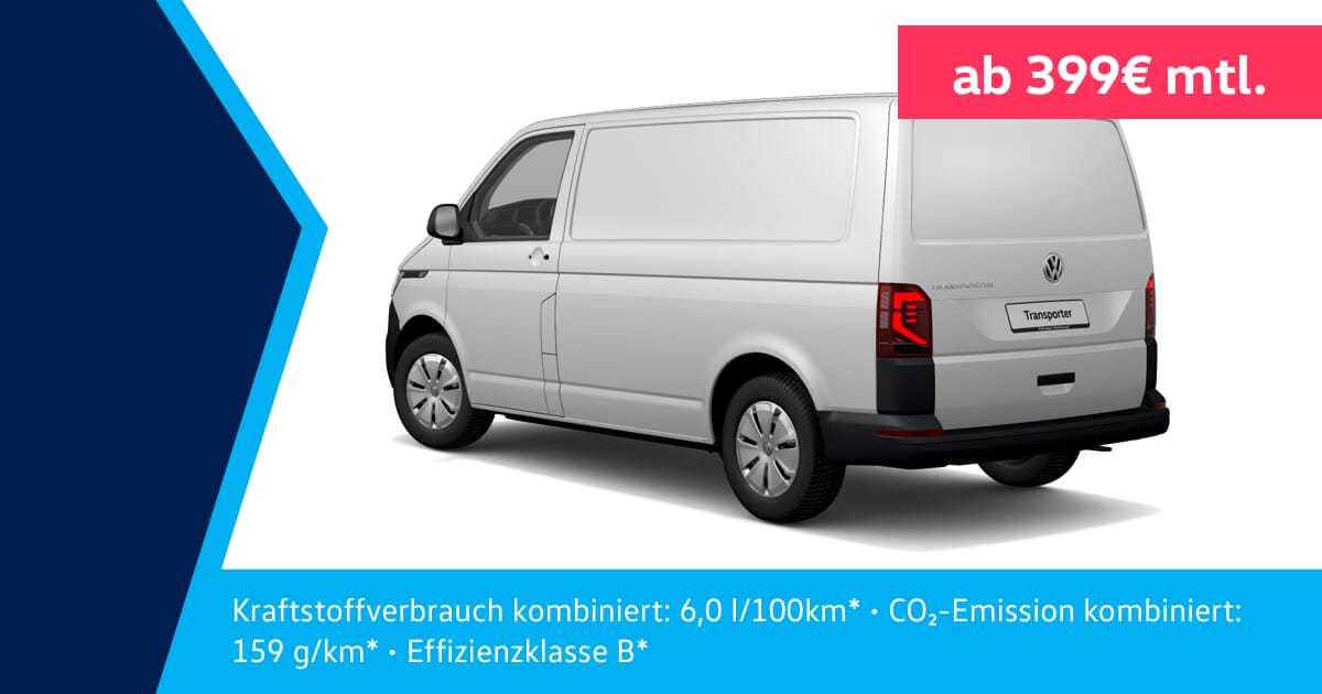 Volkswagen Transporter Kastenwagen Leasingangebot