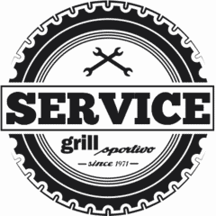 Logo für grill sportivo Werkstatt und Service